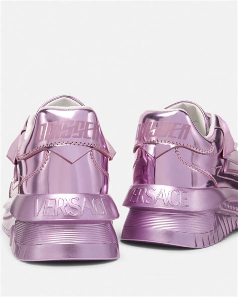 Versace metallic sneakers